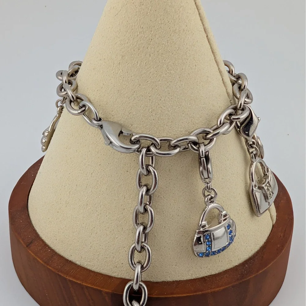 Citizen Eco-Drive Purse Charm Bracelet Watch G620-S022061‎ MOP Dial